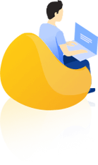 Infographic development man