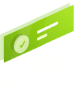 Infographic quality green